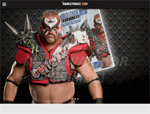Tablet Screenshot of harleyrace.com
